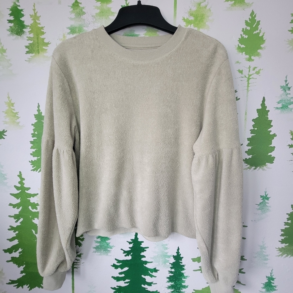 Amuse Society Sage Puff Balloon Sweater.